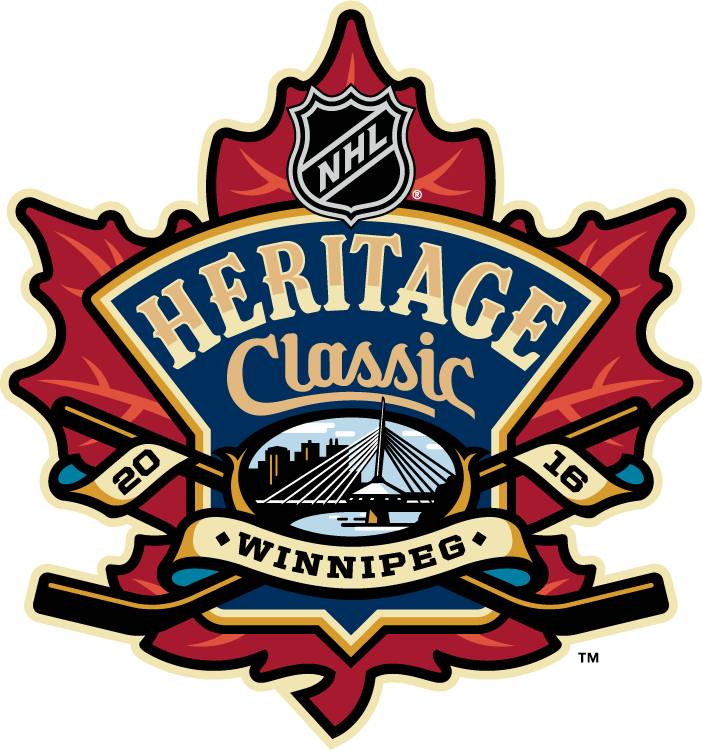 NHL Heritage Classic 2016-2017 Logo vinyl decal